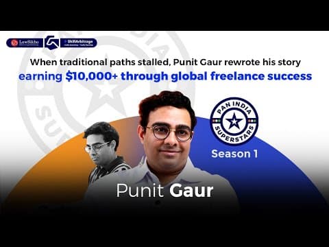 Litigator Turned Global Freelancer | Punit Gaur’s Journey to $10,000+ in Legal Projects